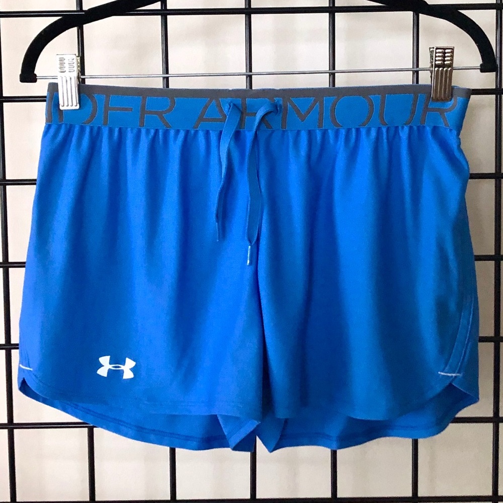 Under Armour Athletic Shorts. Blue. Small. EUC.